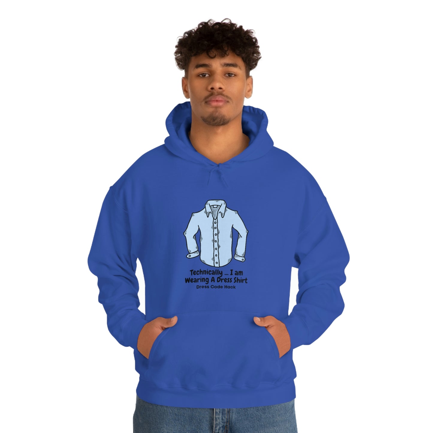 Dress Code Hack Hoodie Unisex Heavy Blend Hooded Sweatshirt