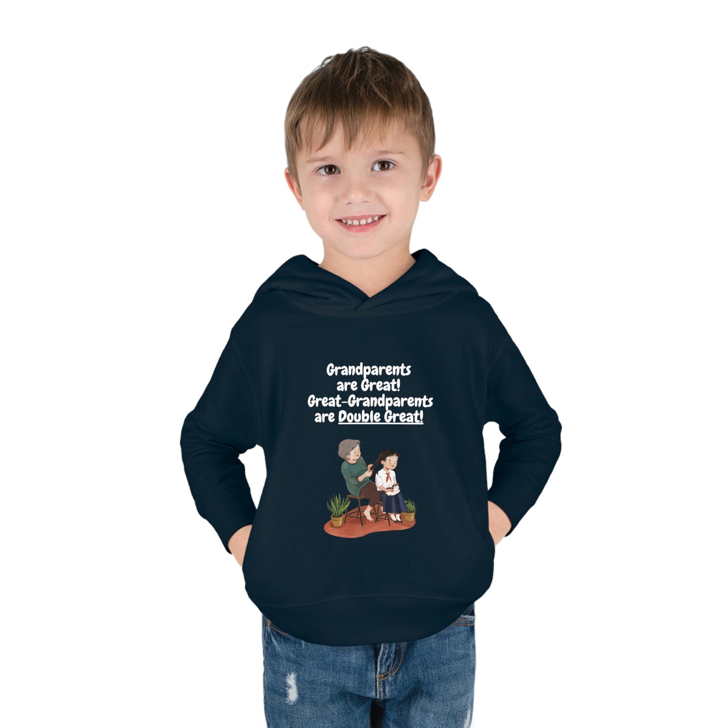 Great Grandparents Toddler Pullover Fleece Hoodie