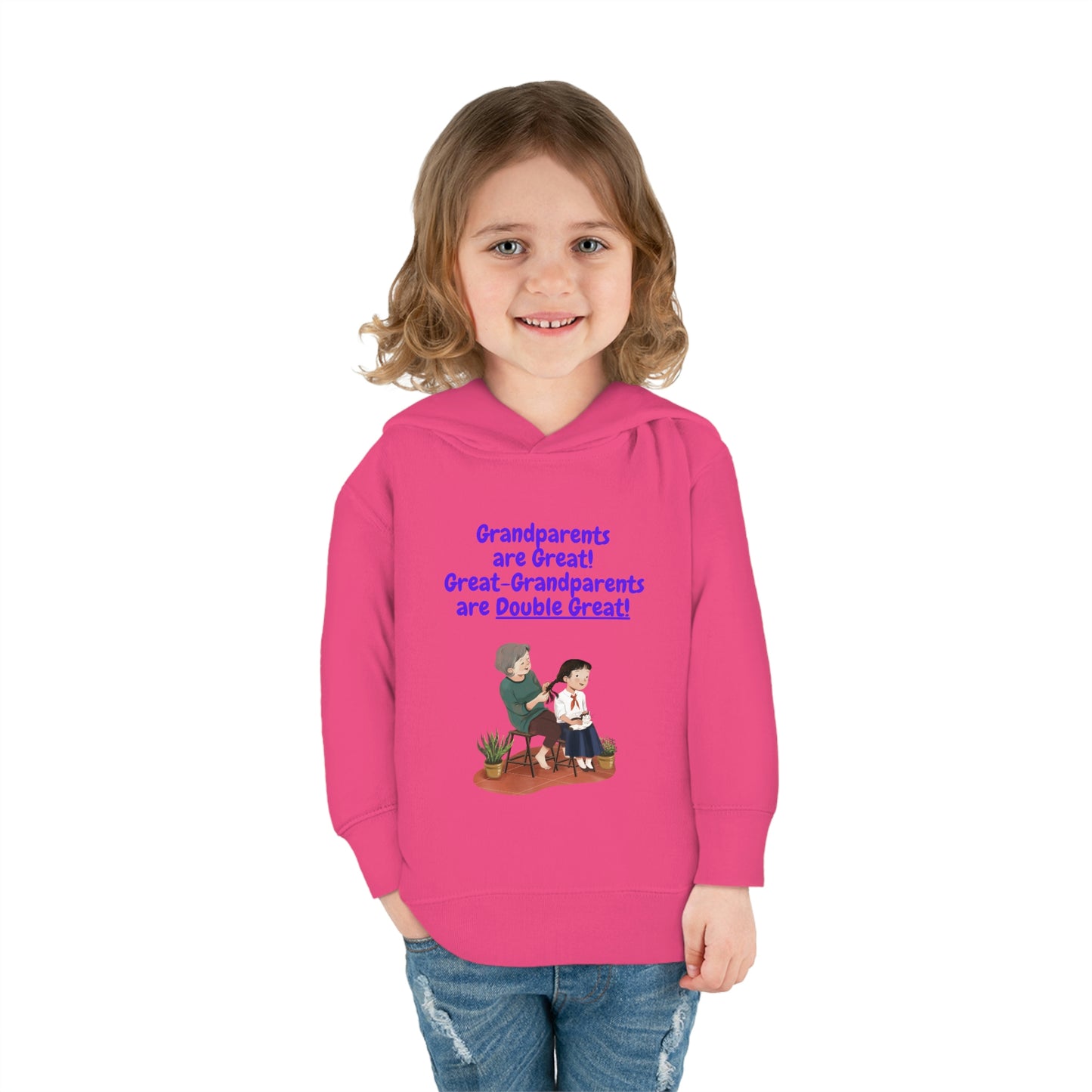 Great Grandparents Toddler Pullover Fleece Hoodie