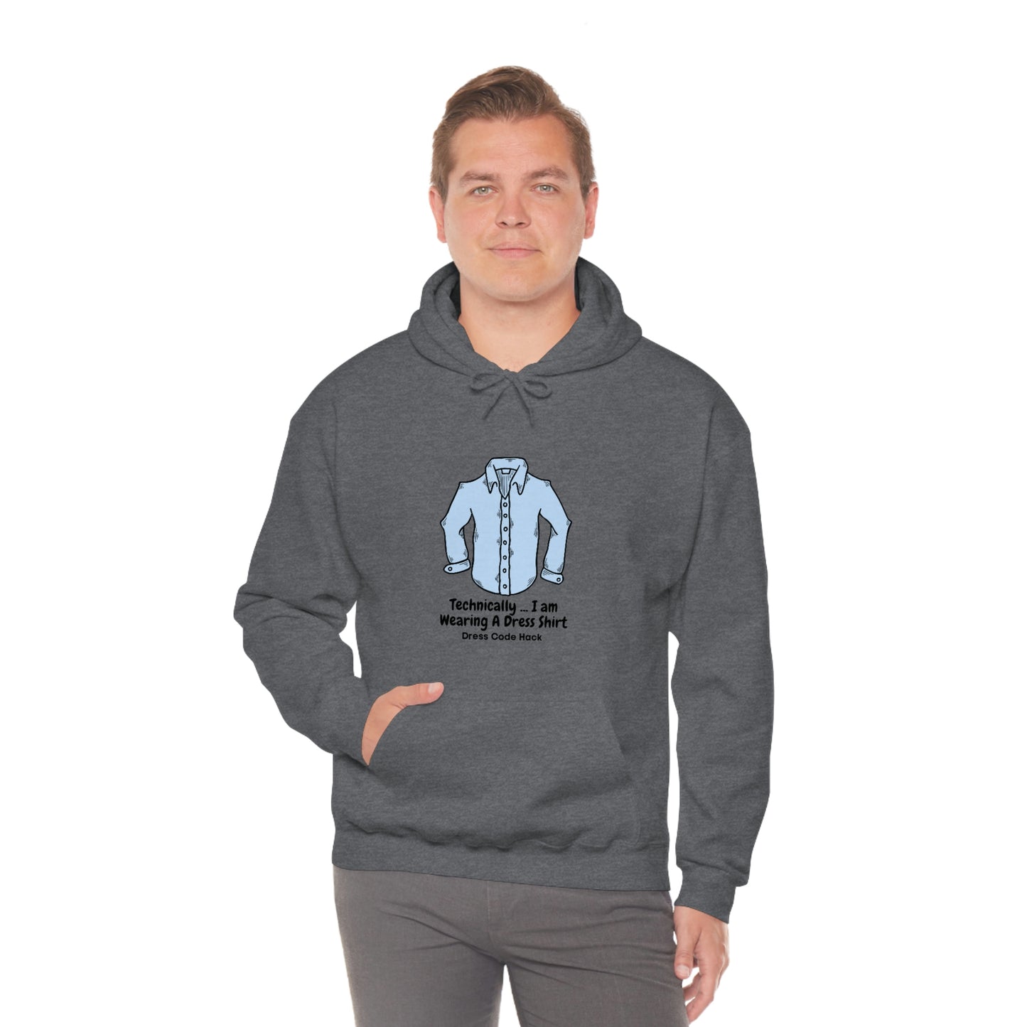 Dress Code Hack Hoodie Unisex Heavy Blend Hooded Sweatshirt