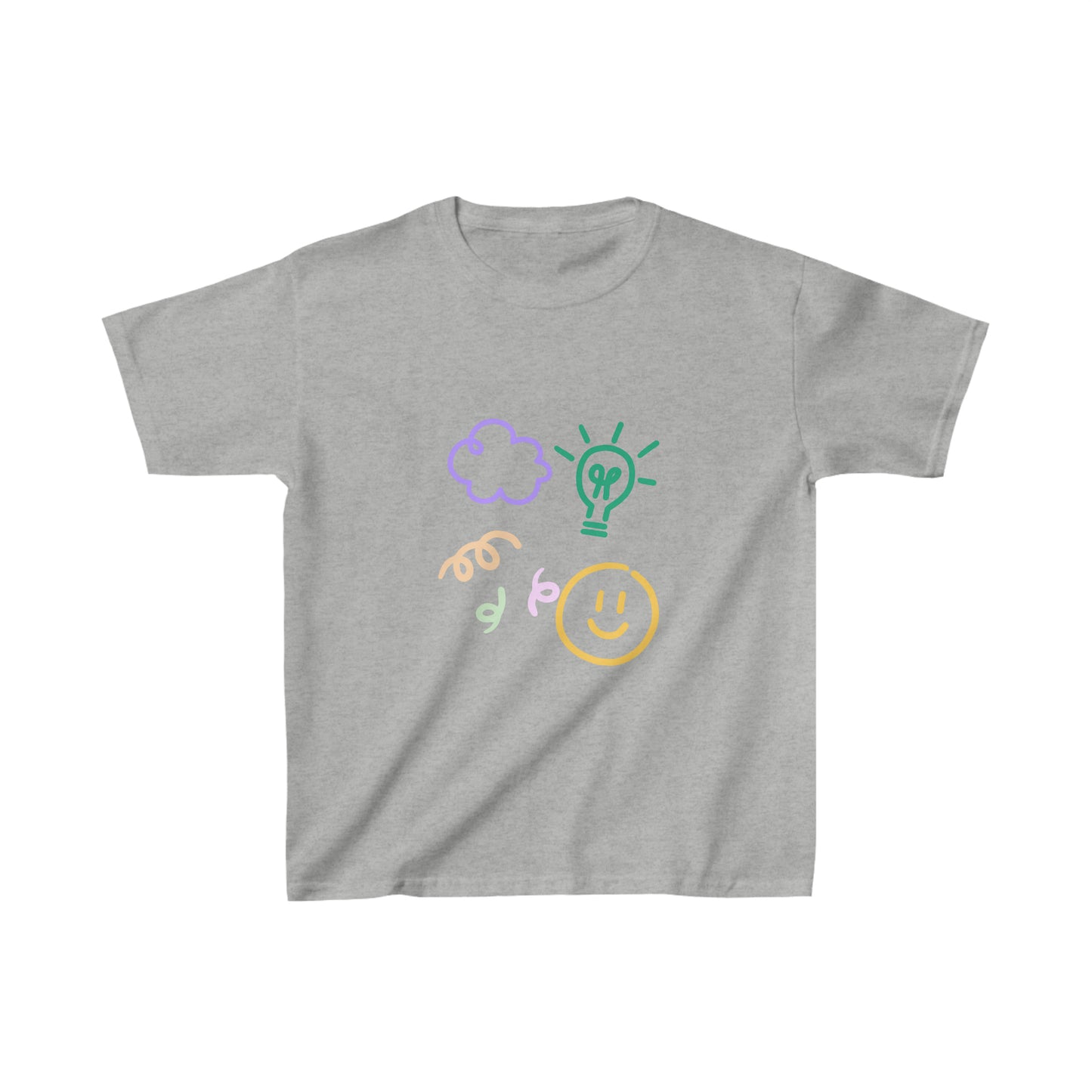 Smiles and Squiggles Kids Heavy Cotton Tee