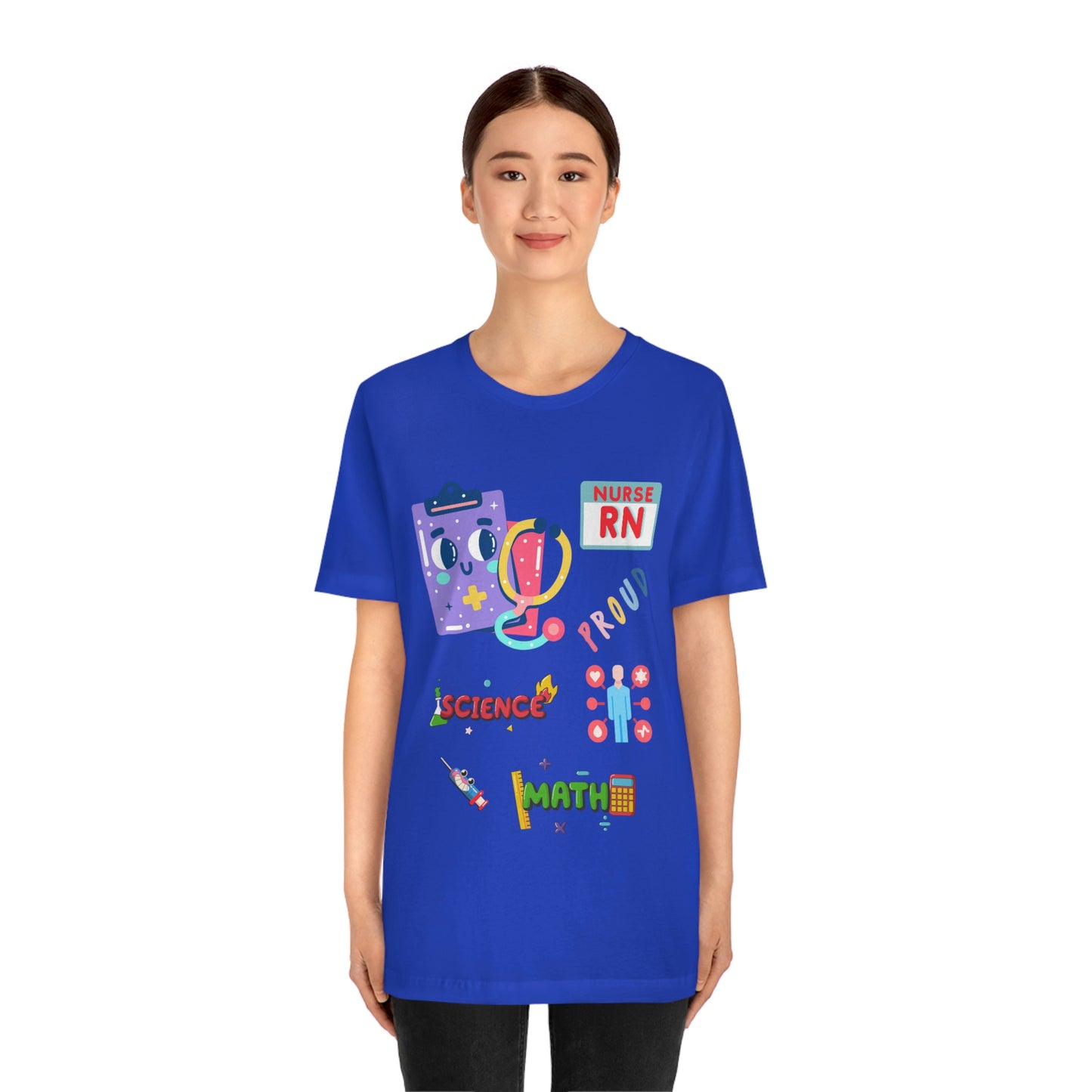 Nurse RN Unisex Jersey Short Sleeve Tee Shirt