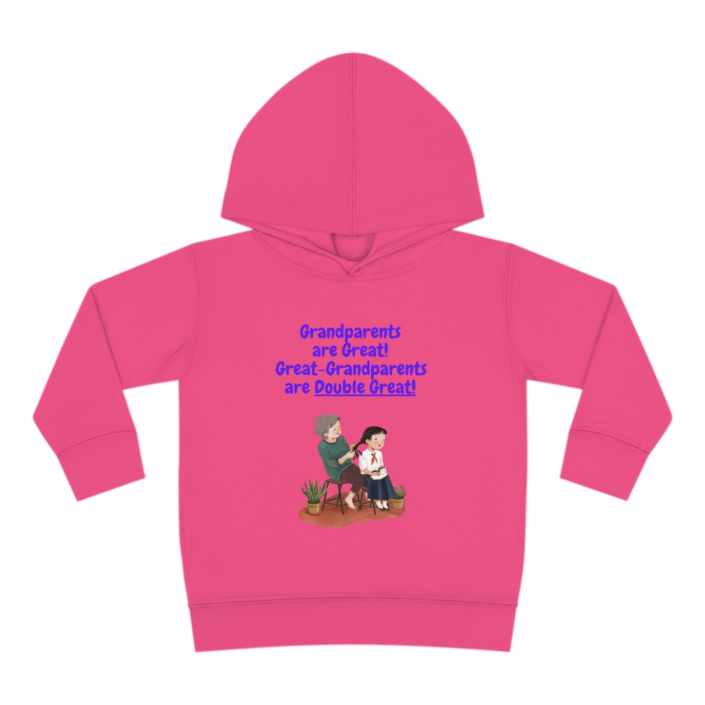 Great Grandparents Toddler Pullover Fleece Hoodie