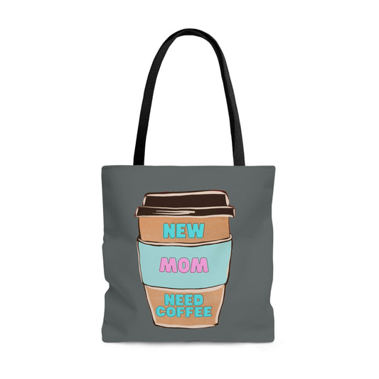 New Mom Tote Bag AOP Tote Bag