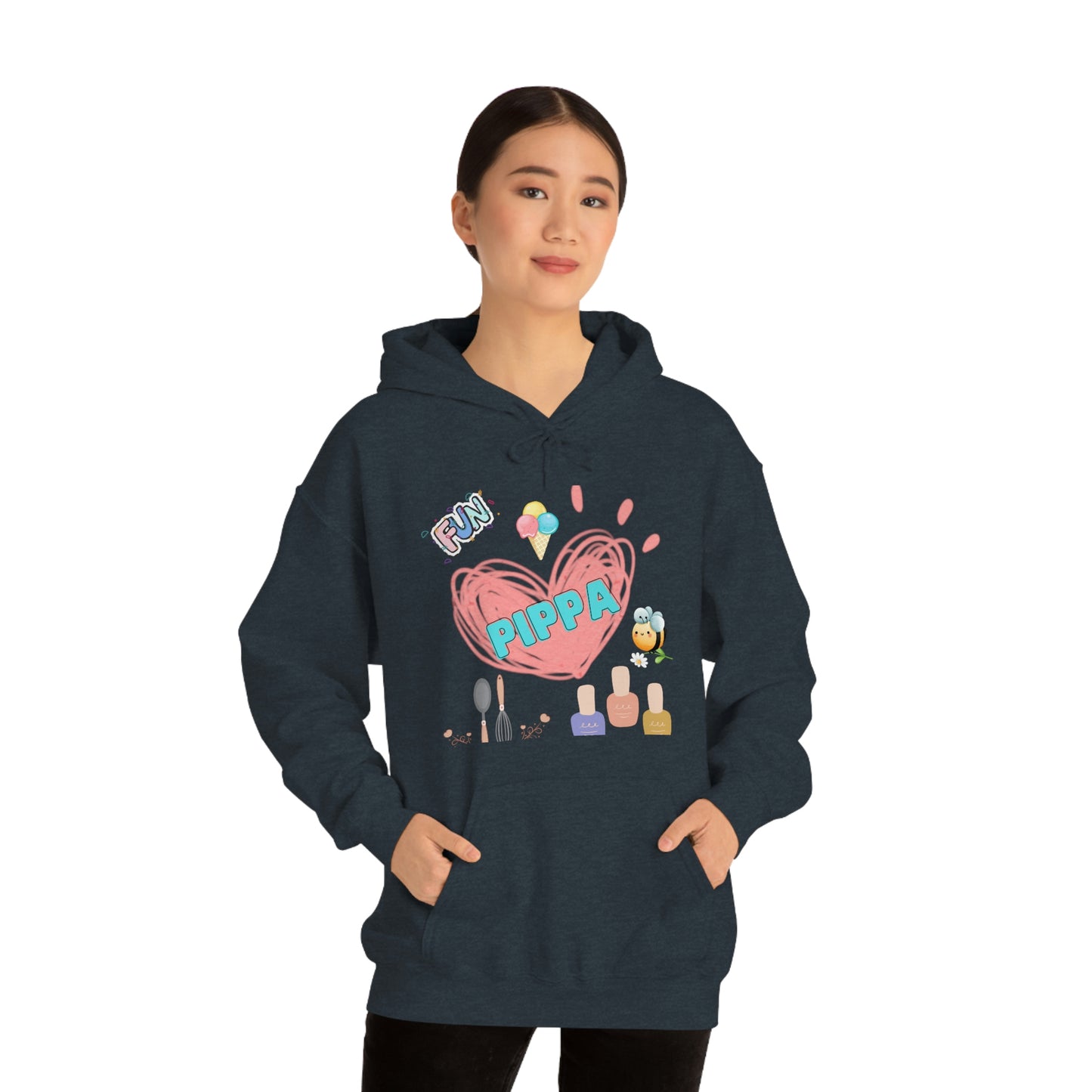 Pippa's Hoodie Unisex Heavy Blend Hooded Sweatshirt