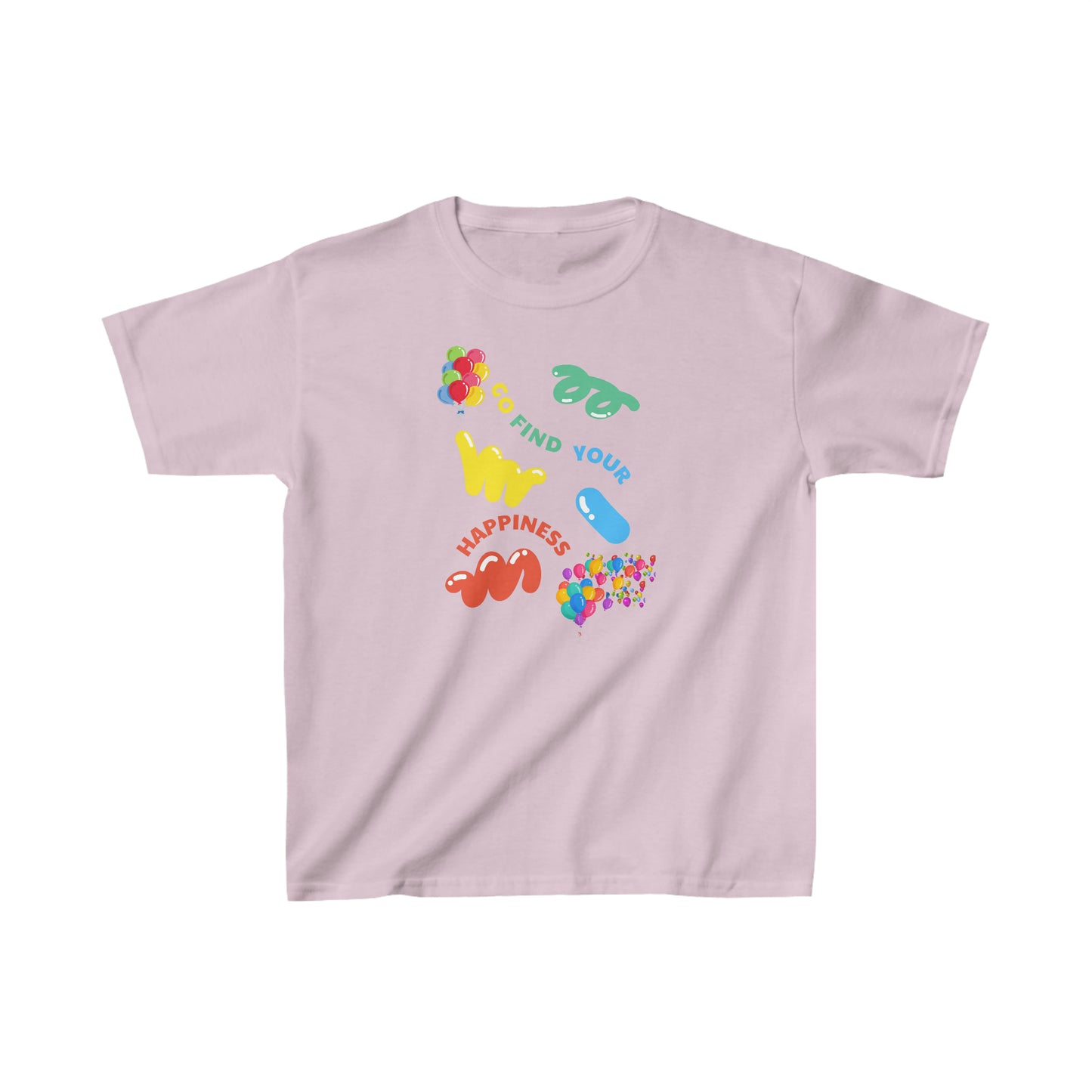 Find your Happiness Kids Heavy Cotton™ Tee Shirt