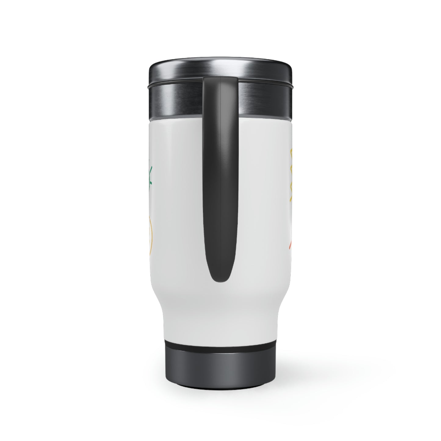 Mom Needs Coffee Stainless Steel Travel Mug with Handle, 14oz