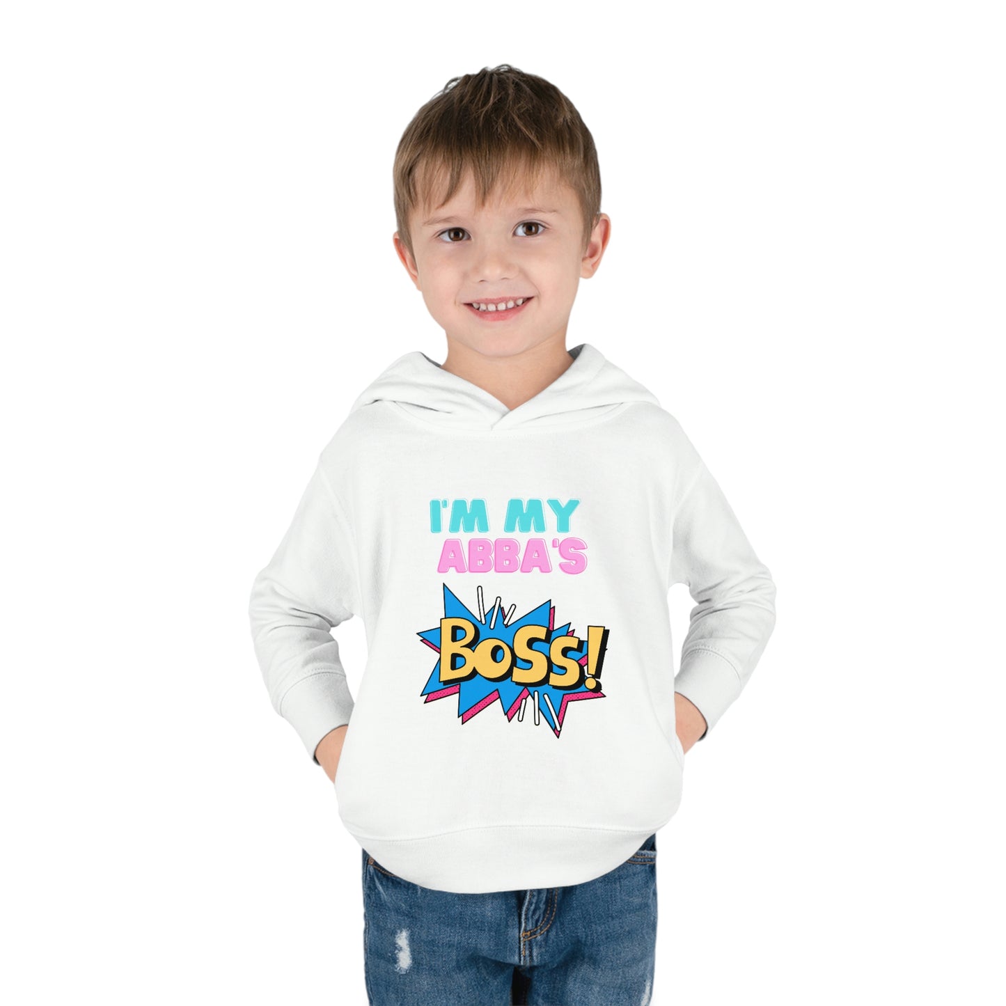 Abba Boss Toddler Pullover Fleece Hoodie