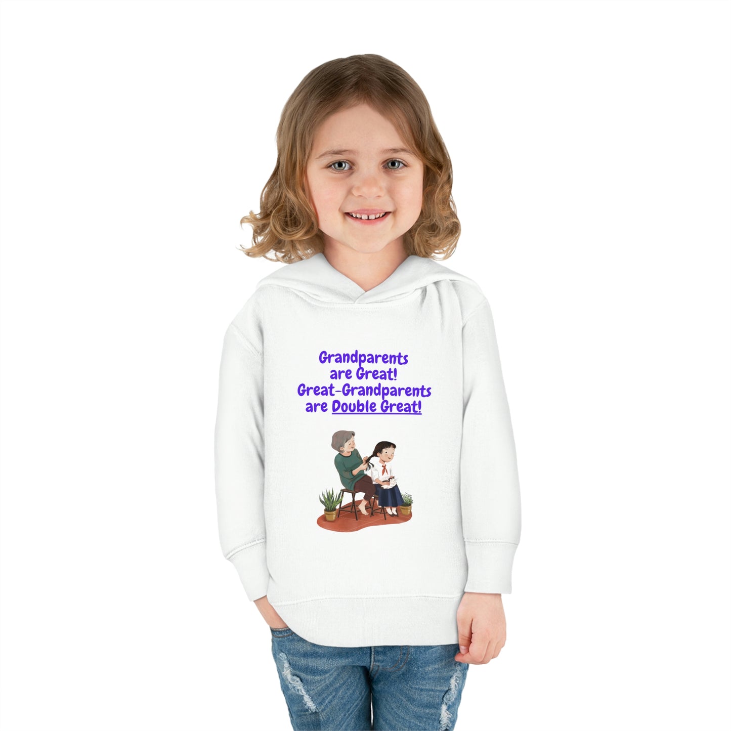 Great Grandparents Toddler Pullover Fleece Hoodie