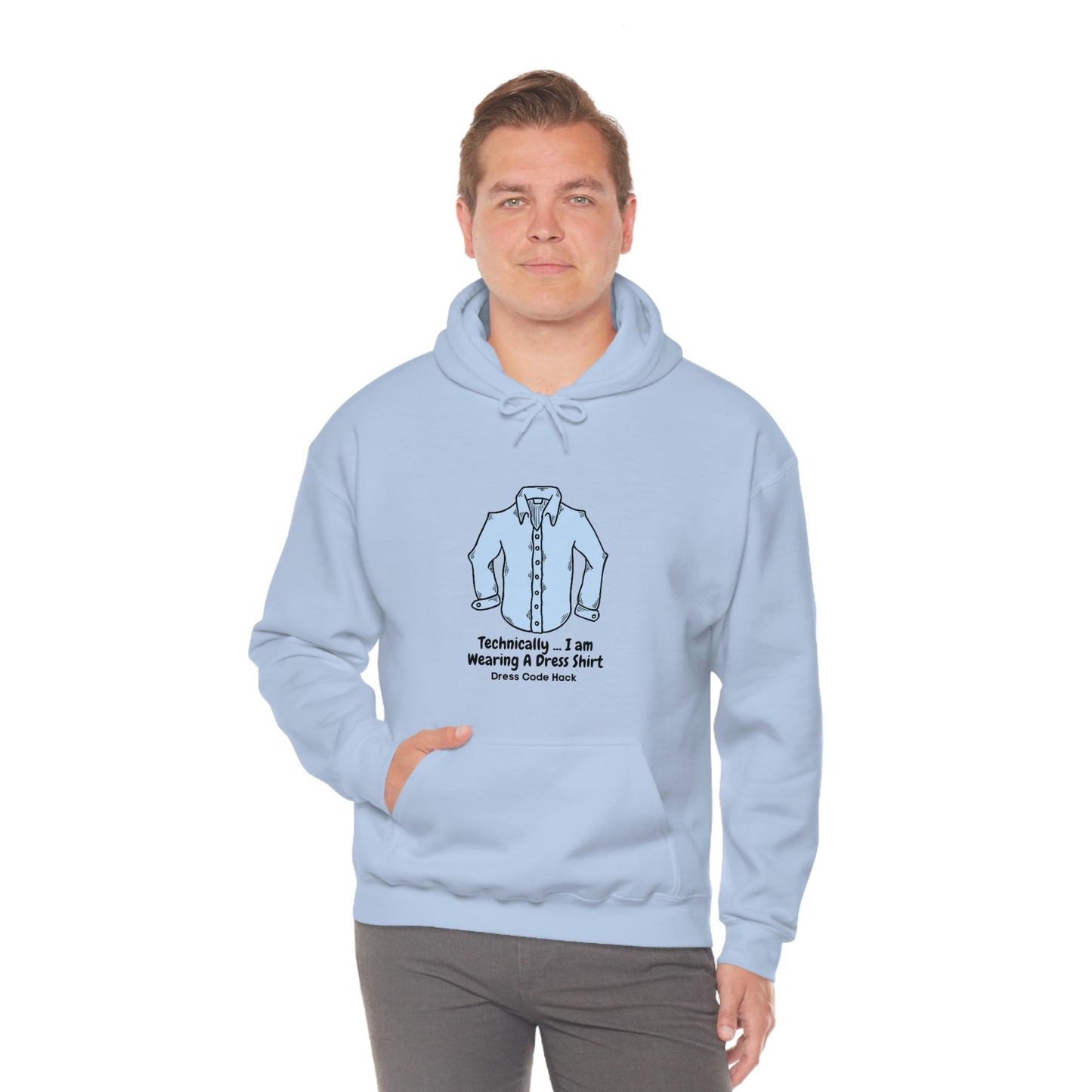 Dress Code Hack Hoodie Unisex Heavy Blend Hooded Sweatshirt
