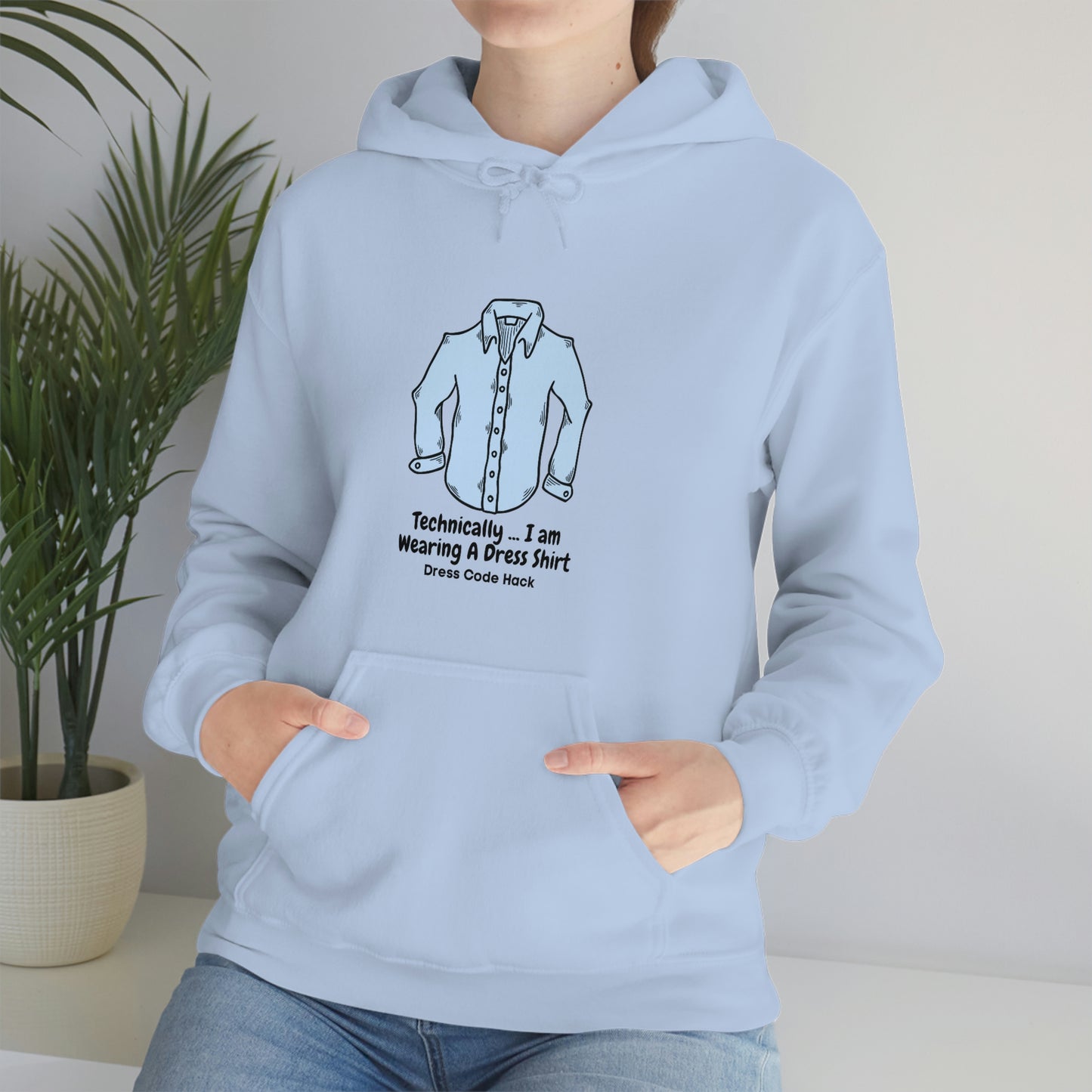 Dress Code Hack Hoodie Unisex Heavy Blend Hooded Sweatshirt