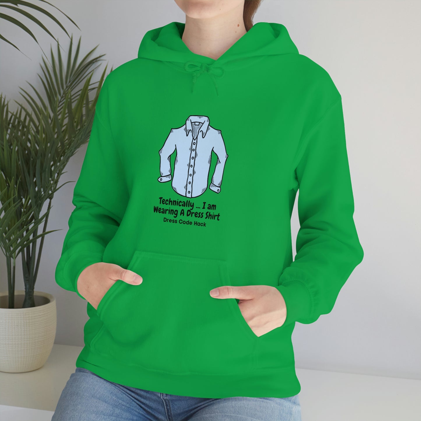 Dress Code Hack Hoodie Unisex Heavy Blend Hooded Sweatshirt