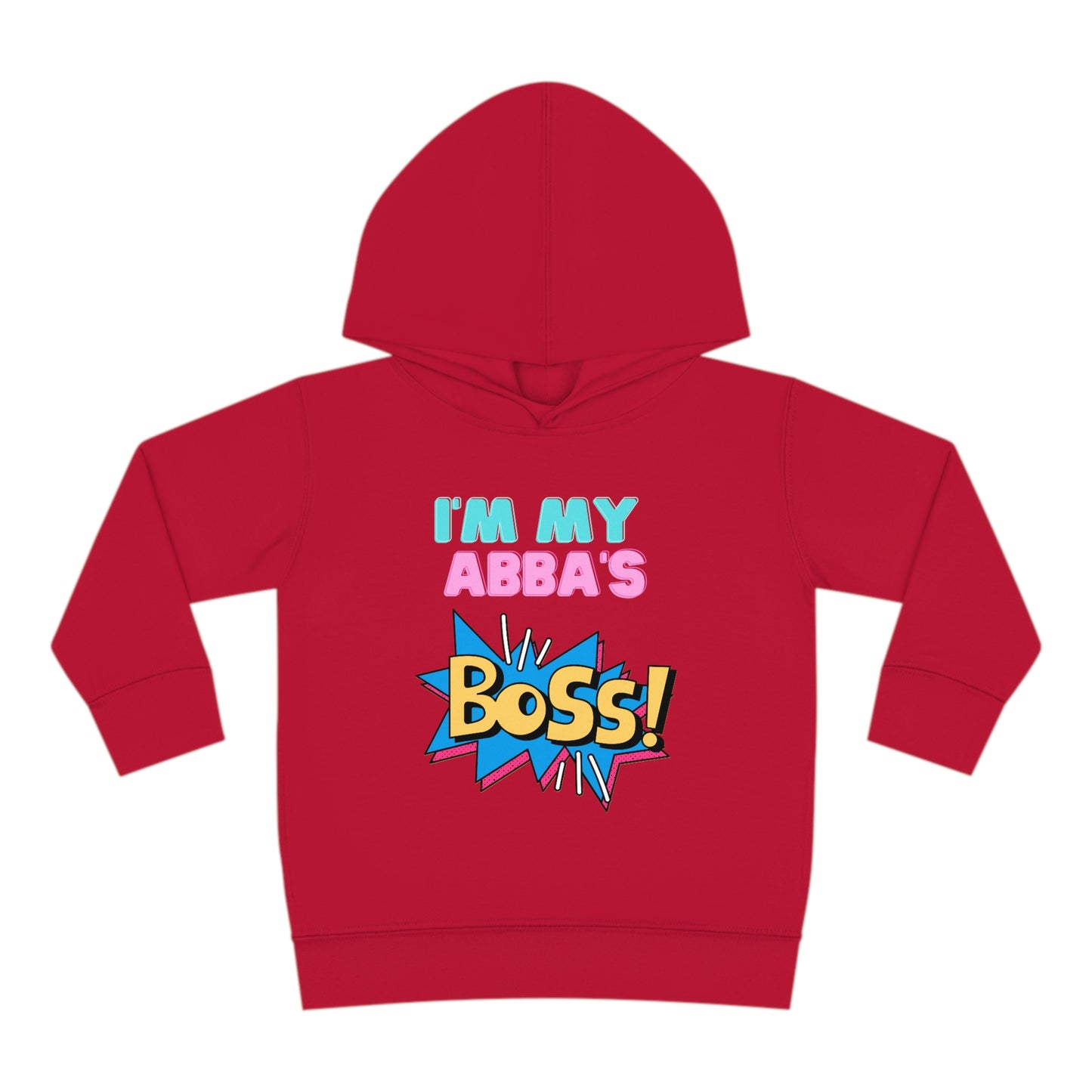 Abba Boss Toddler Pullover Fleece Hoodie