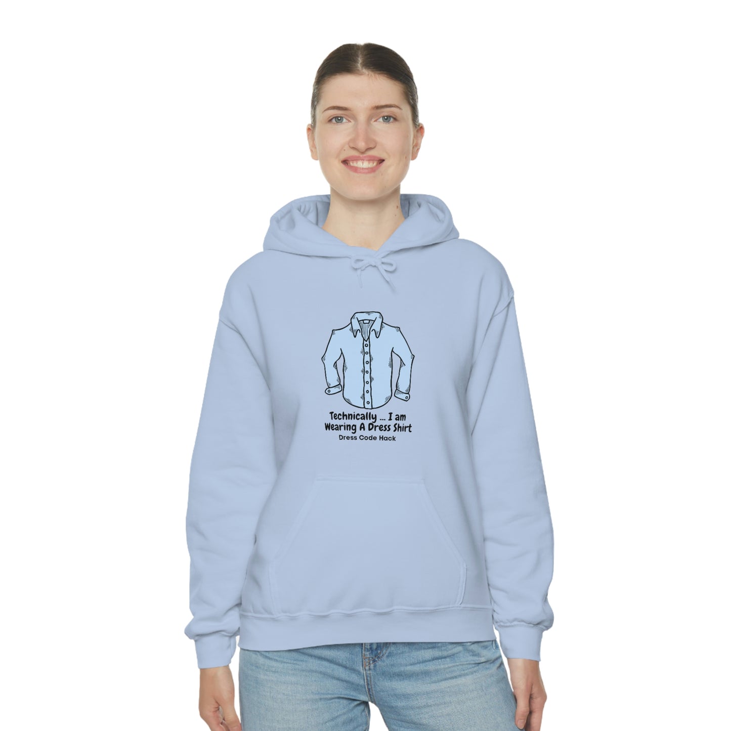 Dress Code Hack Hoodie Unisex Heavy Blend Hooded Sweatshirt