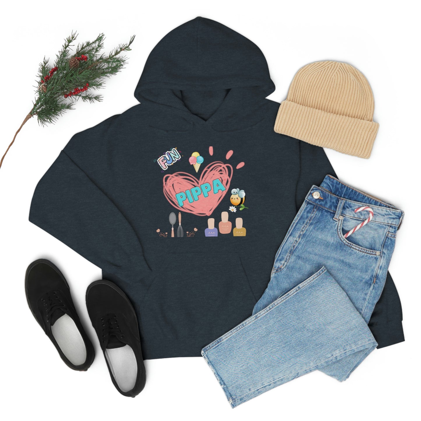 Pippa's Hoodie Unisex Heavy Blend Hooded Sweatshirt