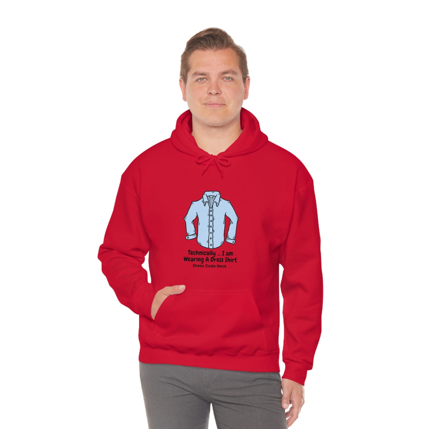 Dress Code Hack Hoodie Unisex Heavy Blend Hooded Sweatshirt