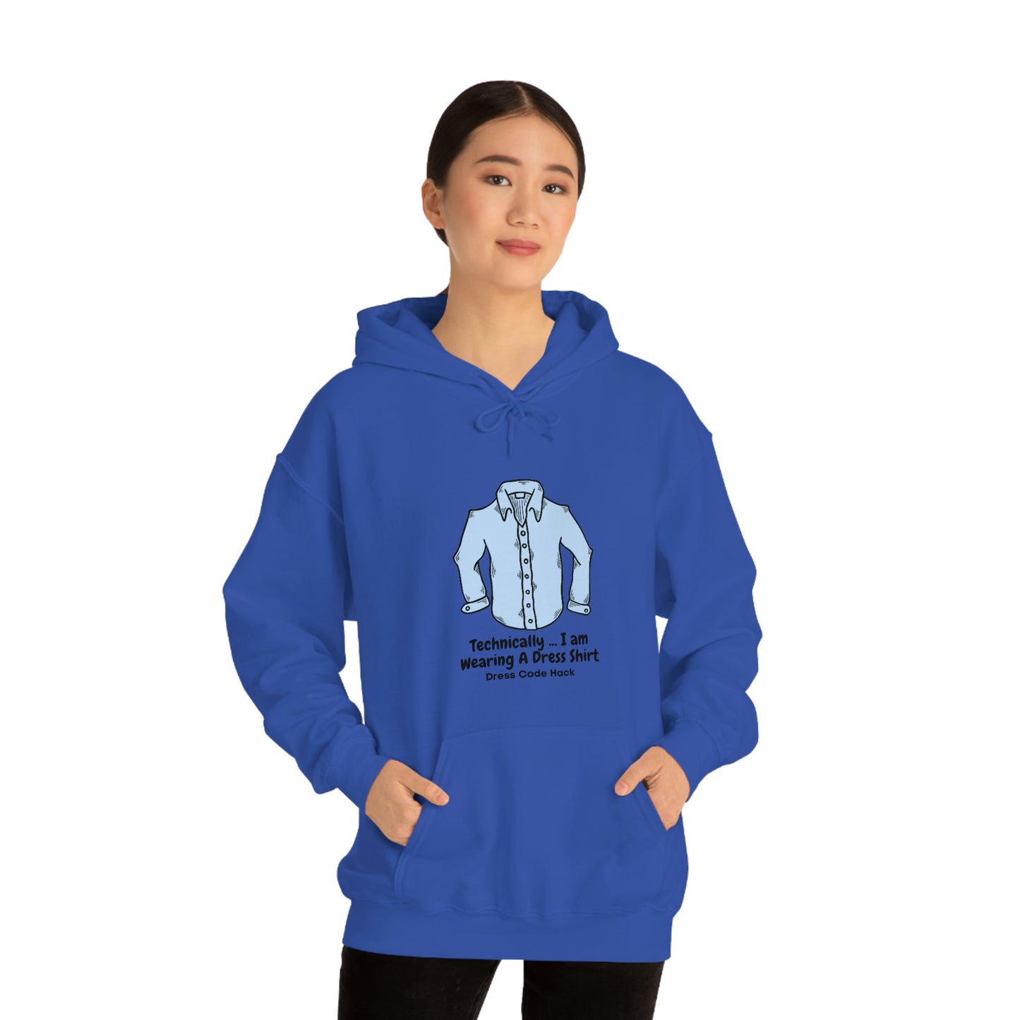 Dress Code Hack Hoodie Unisex Heavy Blend Hooded Sweatshirt
