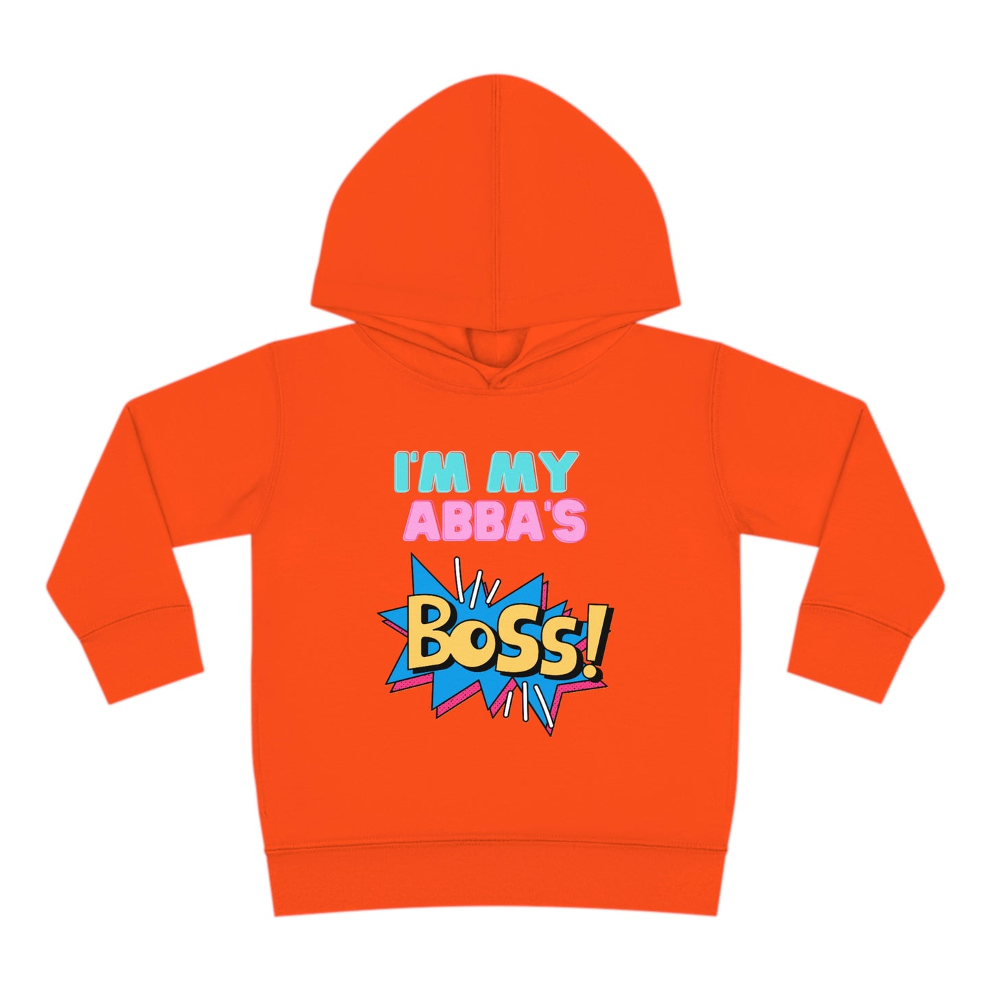Abba Boss Toddler Pullover Fleece Hoodie