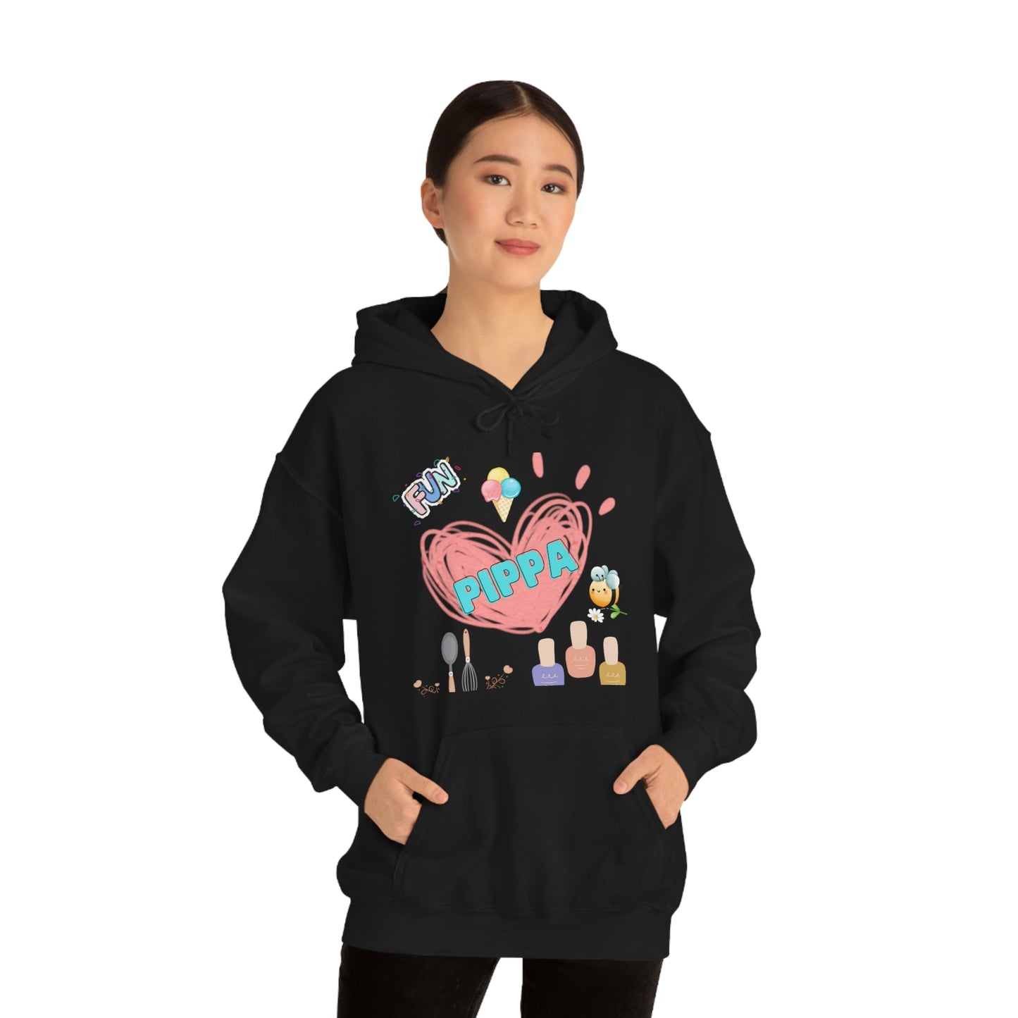 Pippa's Hoodie Unisex Heavy Blend Hooded Sweatshirt