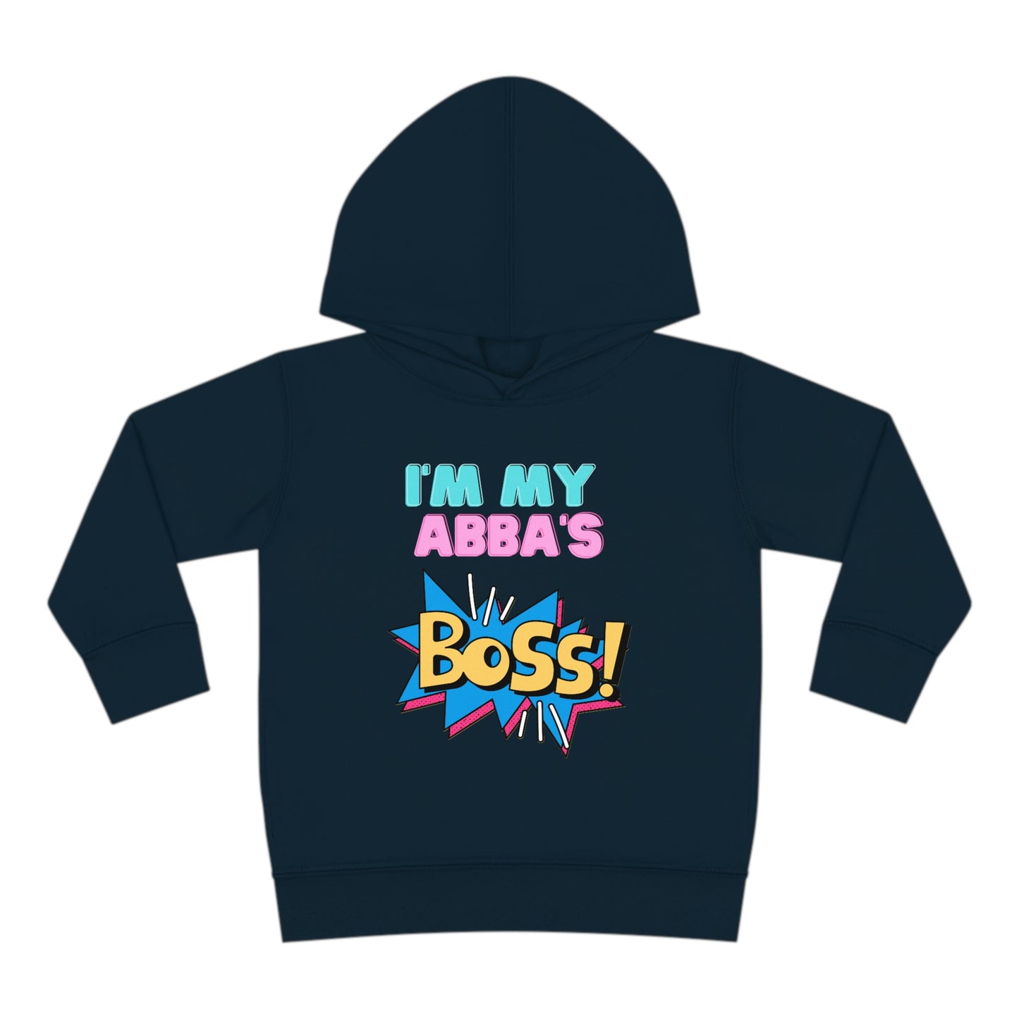 Abba Boss Toddler Pullover Fleece Hoodie