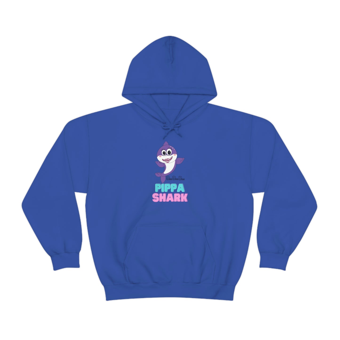 Pippa Shark Hoodie Unisex Heavy Blend Hooded Sweatshirt