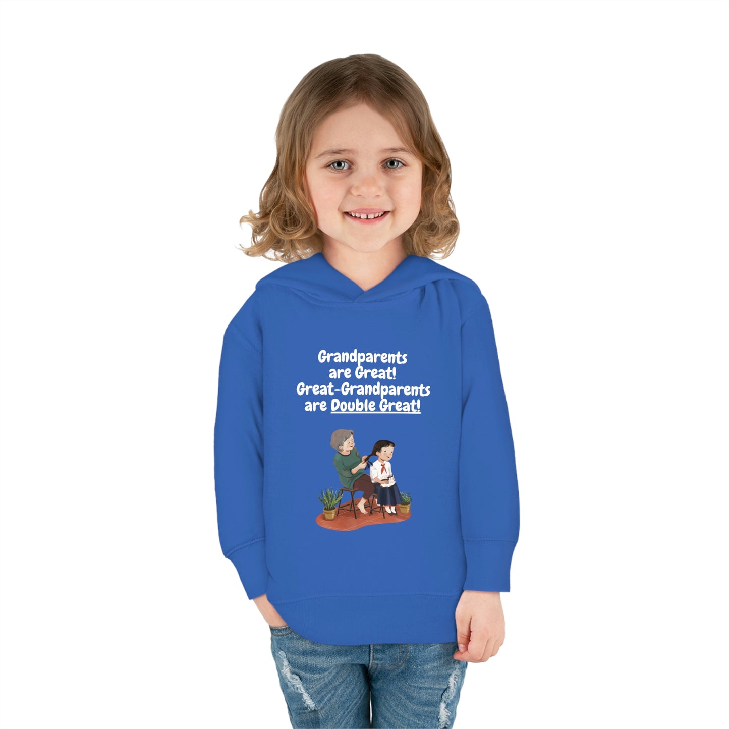 Great Grandparents Toddler Pullover Fleece Hoodie