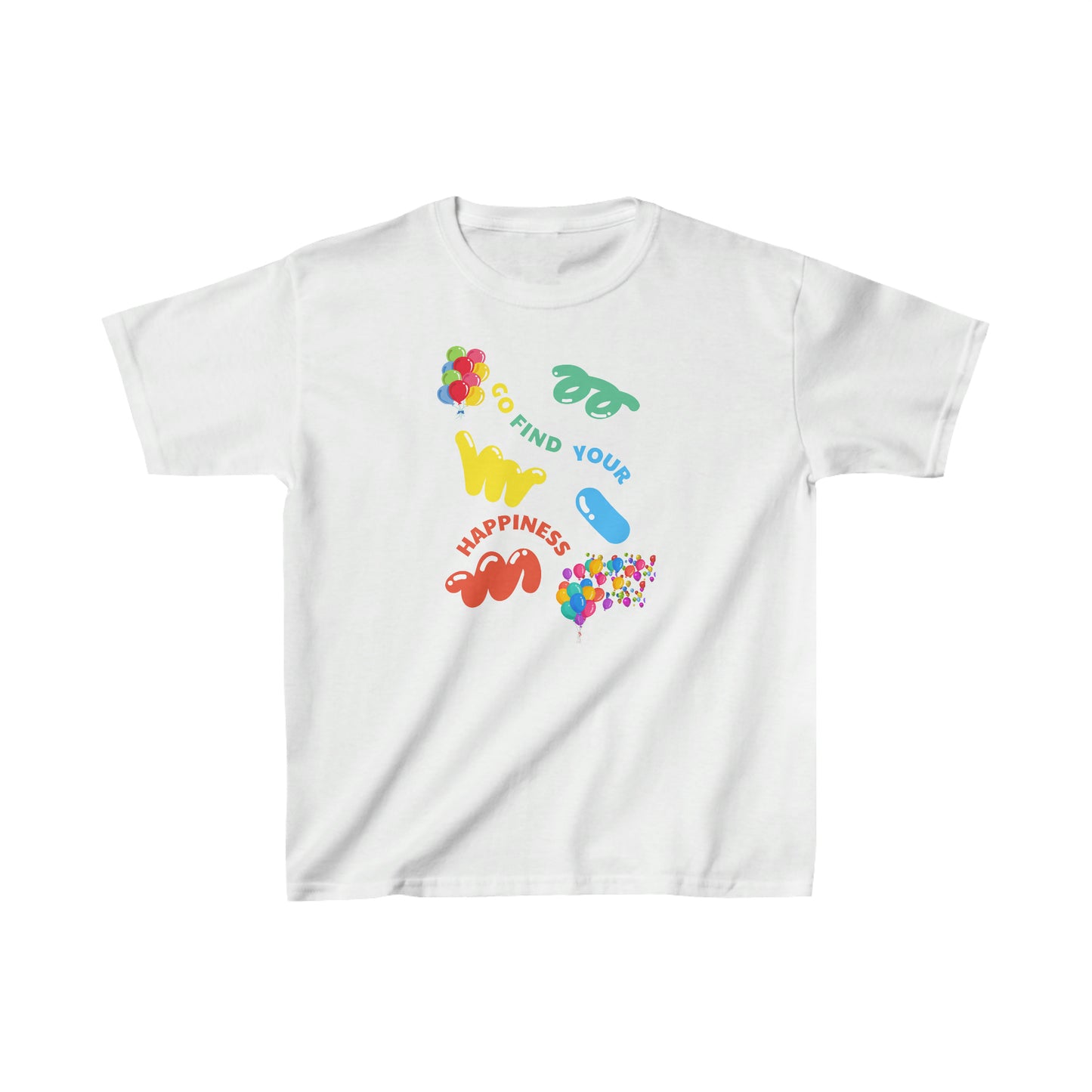 Find your Happiness Kids Heavy Cotton™ Tee Shirt