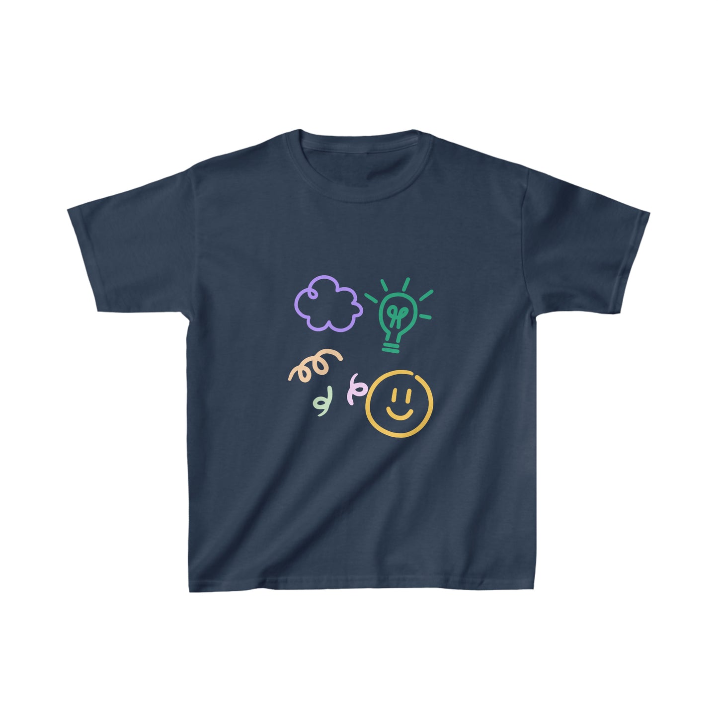 Smiles and Squiggles Kids Heavy Cotton Tee