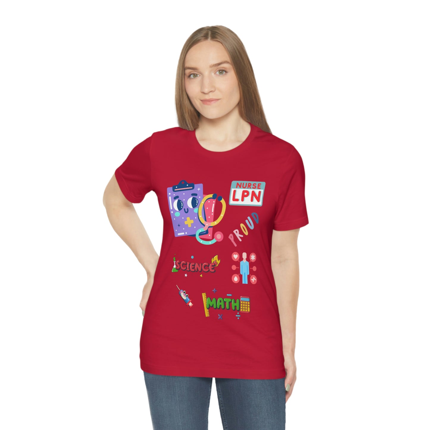 Nurse LPN Unisex Jersey Short Sleeve Tee Shirt