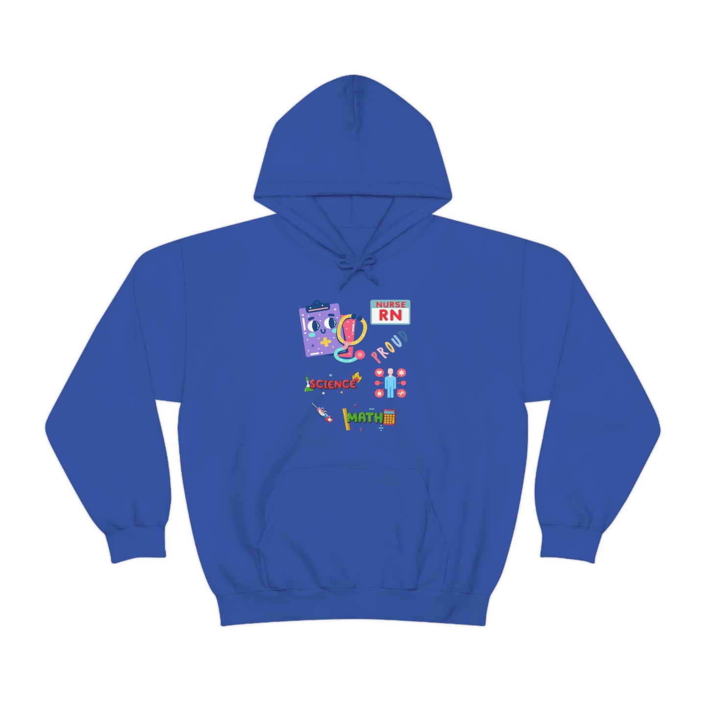 Nurse RN Unisex Heavy Blend Hooded Sweatshirt Hoodie