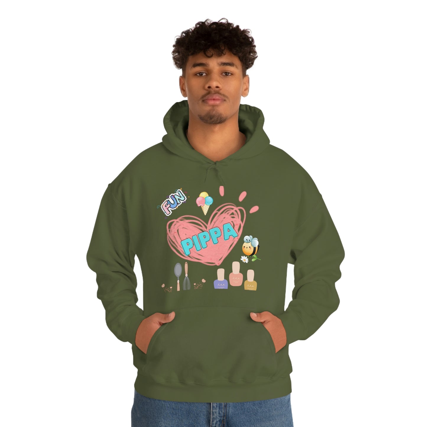 Pippa's Hoodie Unisex Heavy Blend Hooded Sweatshirt