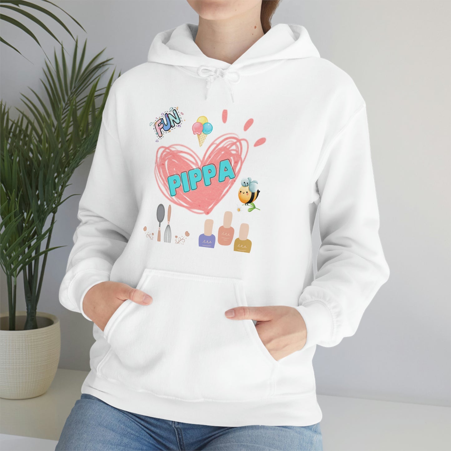Pippa's Hoodie Unisex Heavy Blend Hooded Sweatshirt
