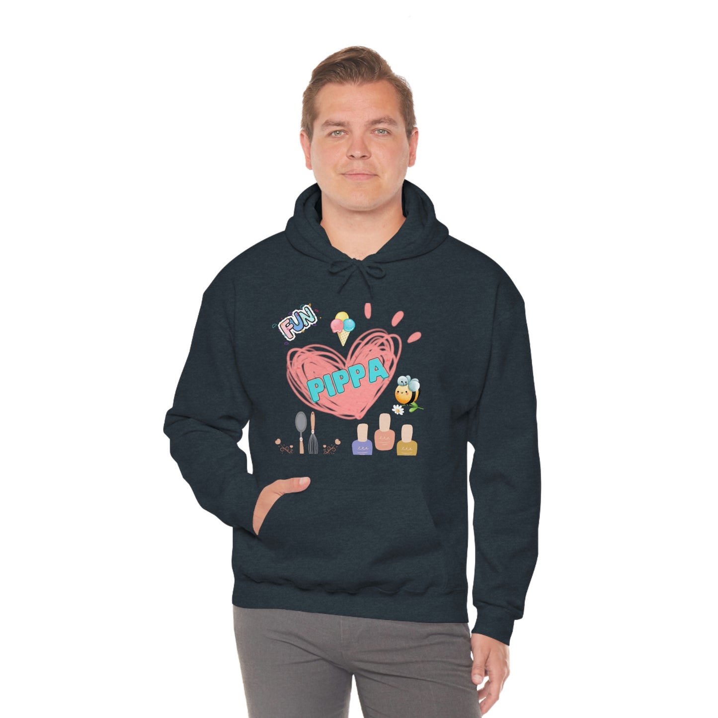 Pippa's Hoodie Unisex Heavy Blend Hooded Sweatshirt