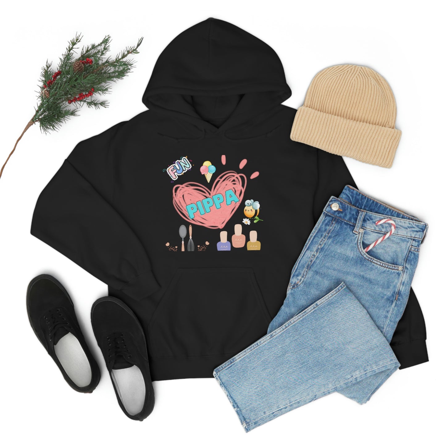 Pippa's Hoodie Unisex Heavy Blend Hooded Sweatshirt