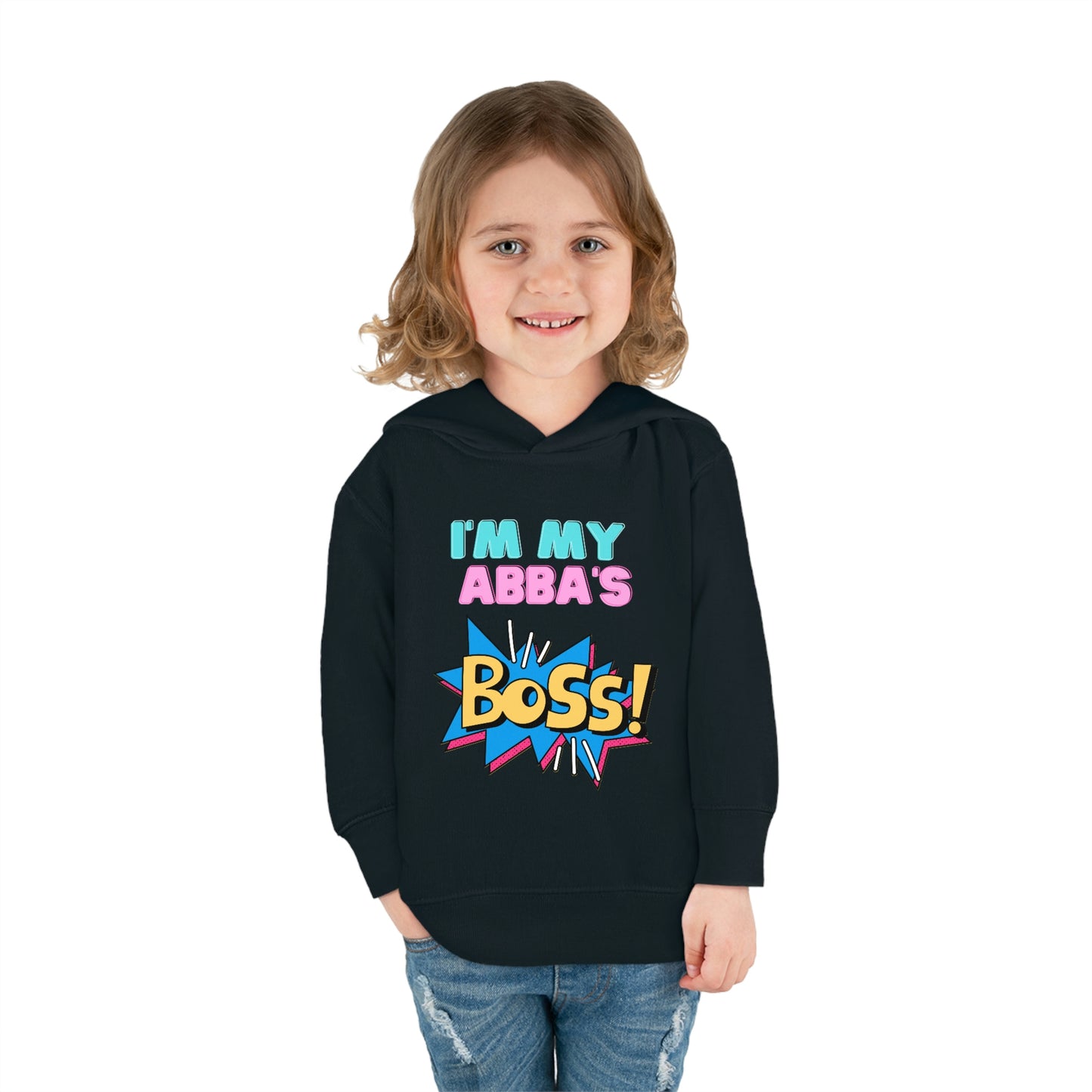 Abba Boss Toddler Pullover Fleece Hoodie