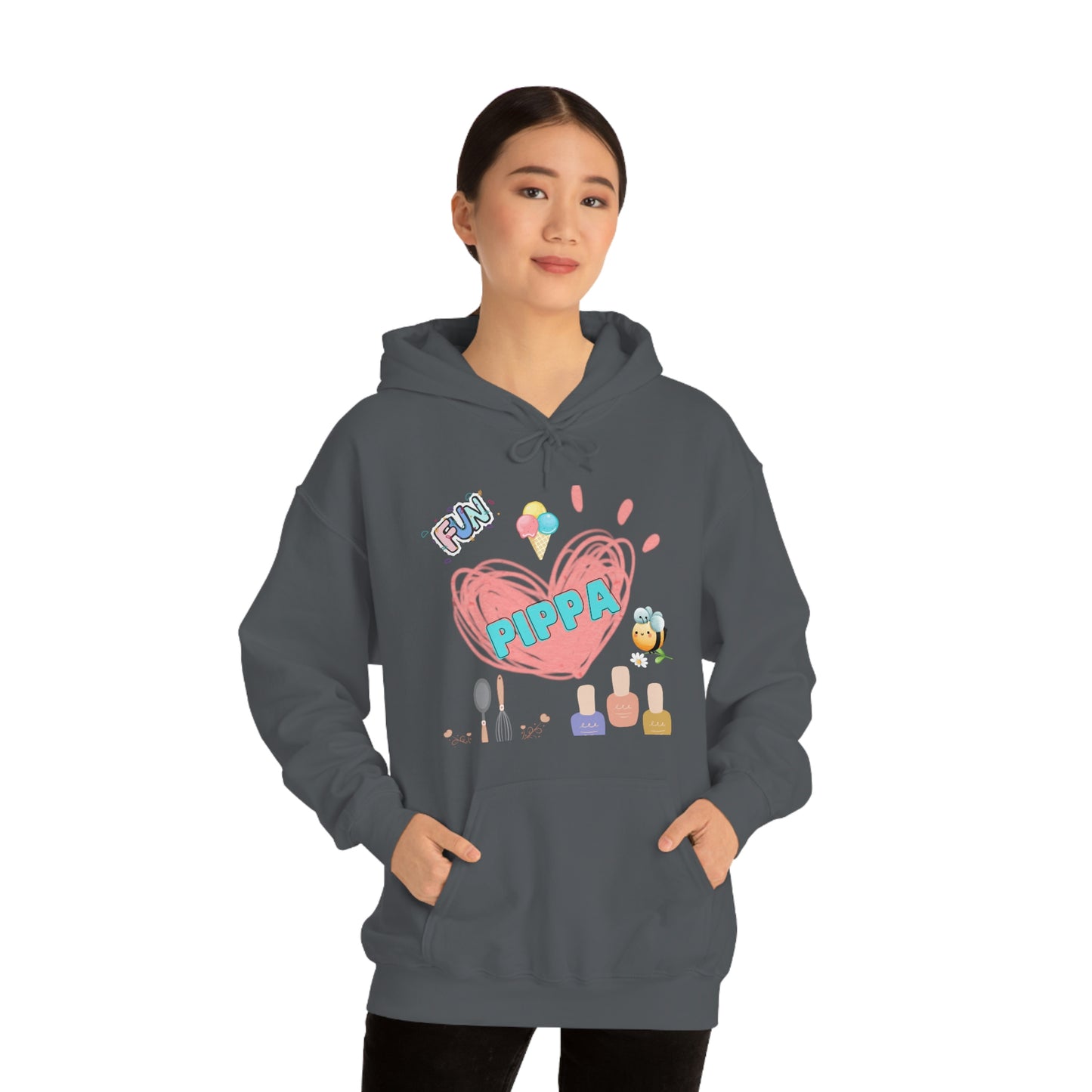 Pippa's Hoodie Unisex Heavy Blend Hooded Sweatshirt
