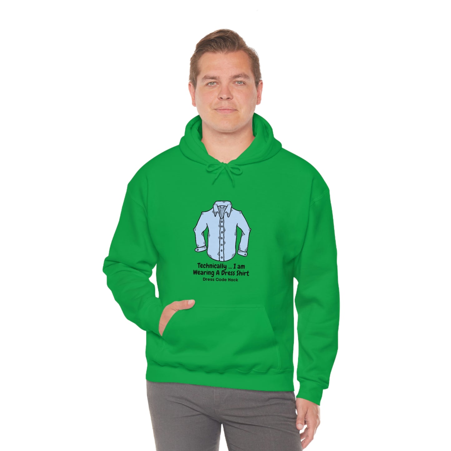 Dress Code Hack Hoodie Unisex Heavy Blend Hooded Sweatshirt