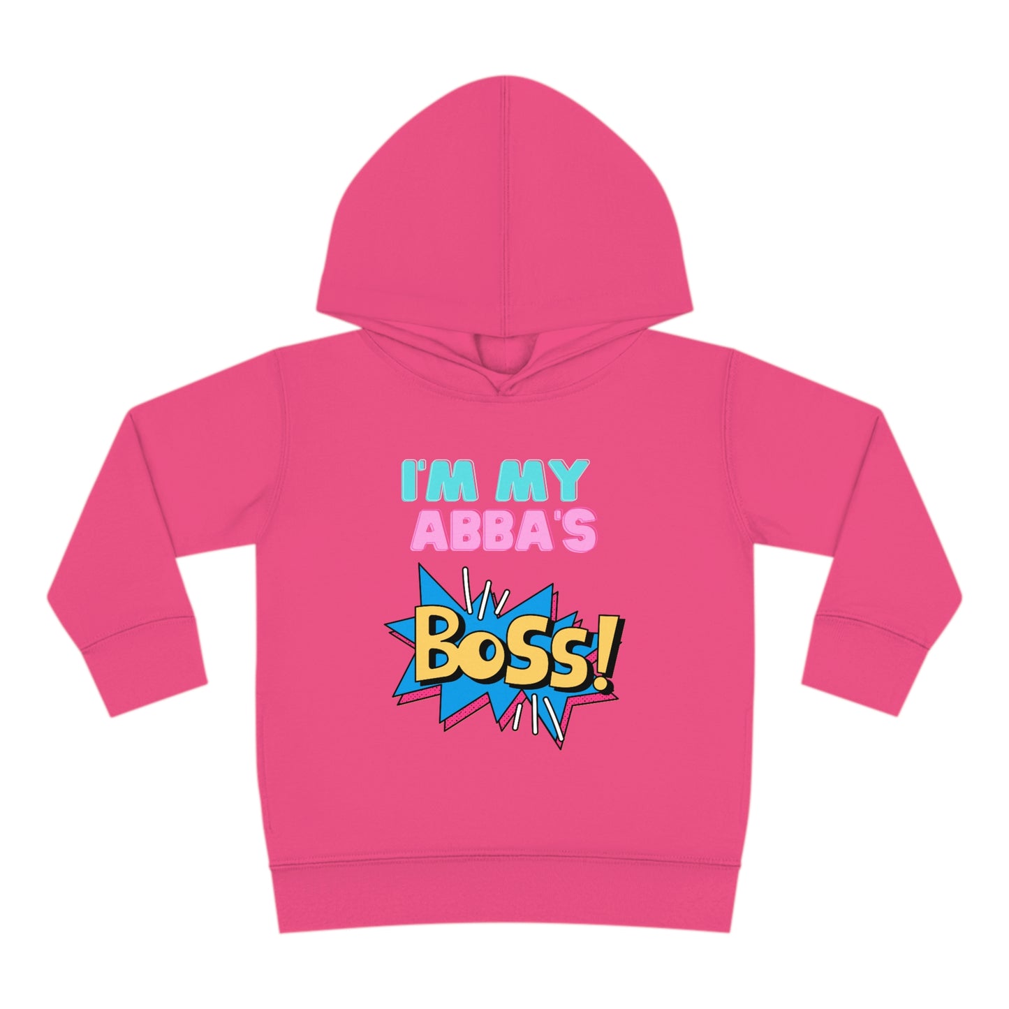 Abba Boss Toddler Pullover Fleece Hoodie