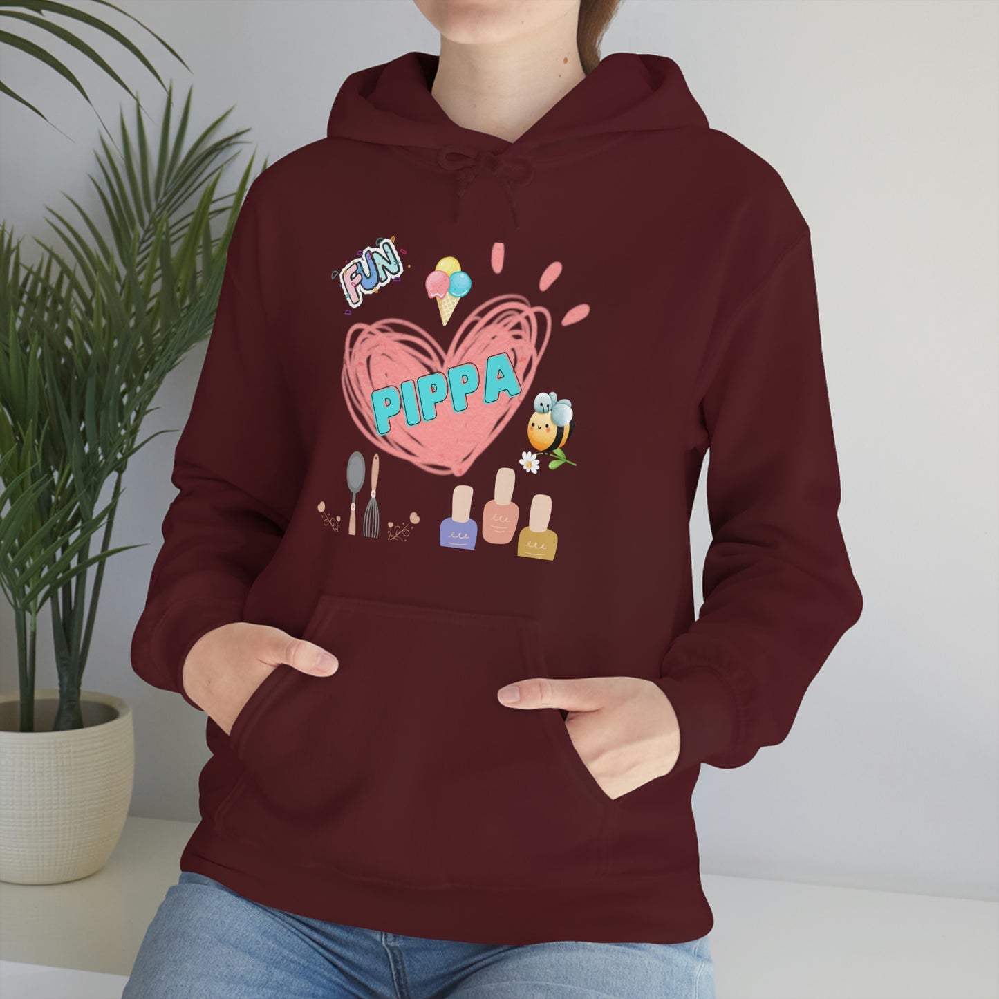 Pippa's Hoodie Unisex Heavy Blend Hooded Sweatshirt