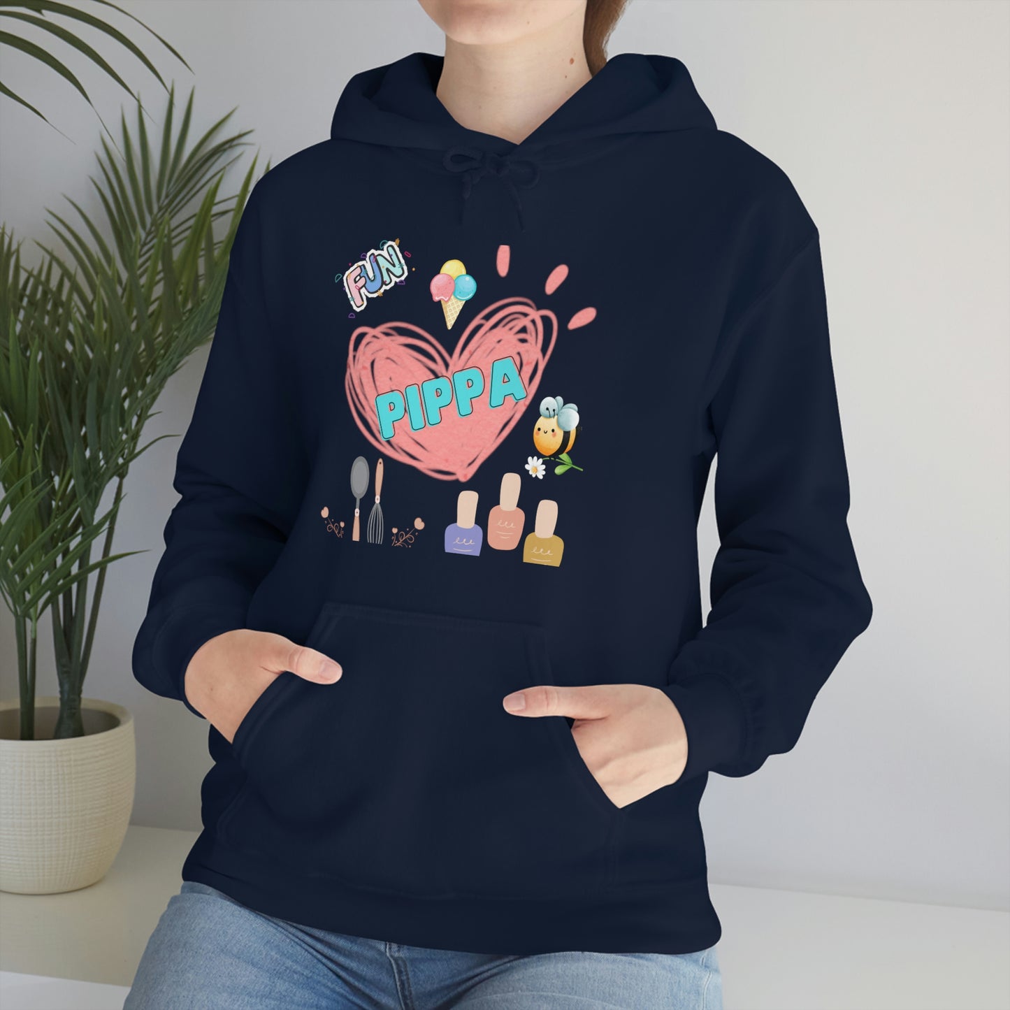 Pippa's Hoodie Unisex Heavy Blend Hooded Sweatshirt